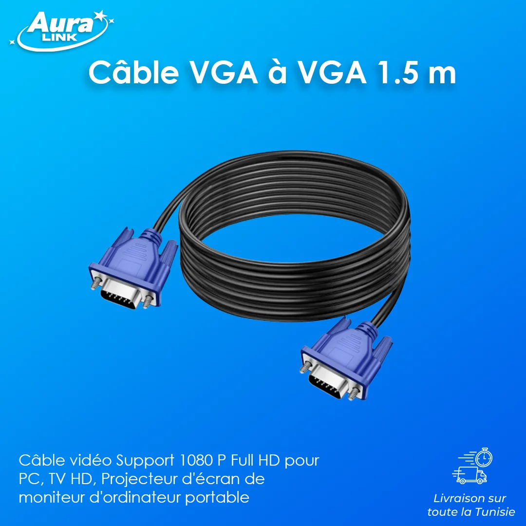 CABLE VGA 1.5m