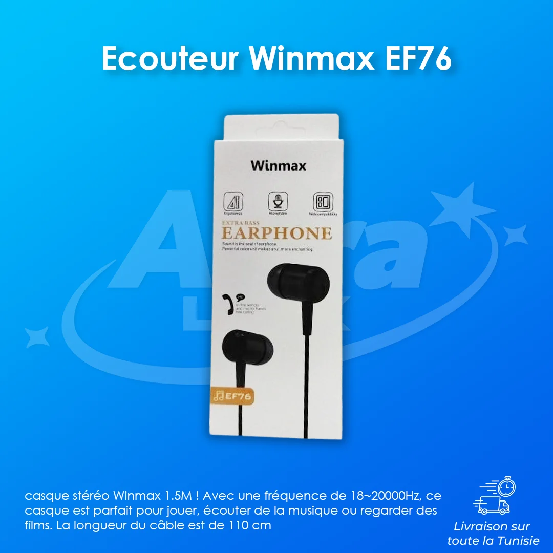 Ecouteur Winmax EF76