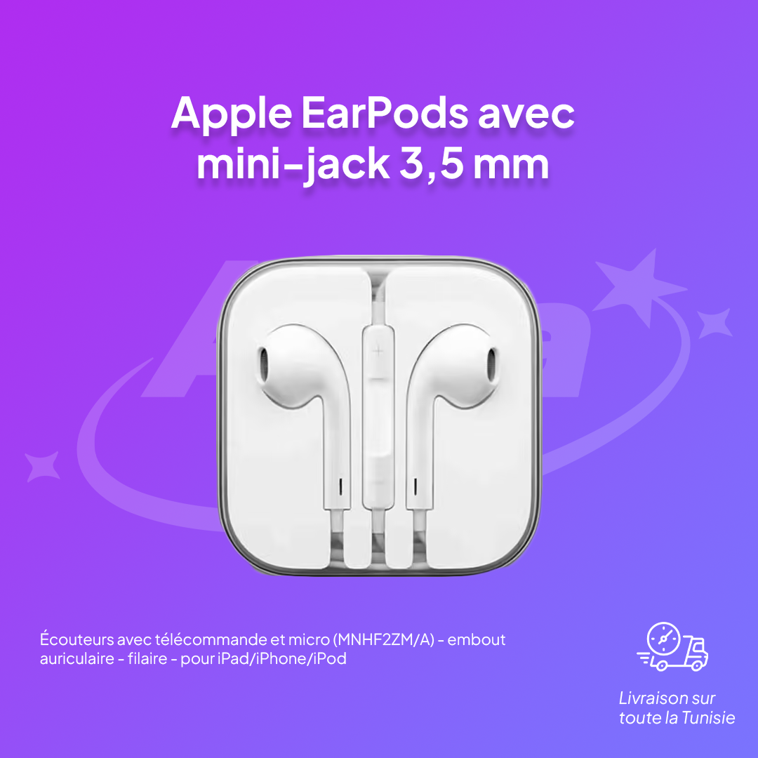 Apple EarPods avec mini-jack 3,5 mm